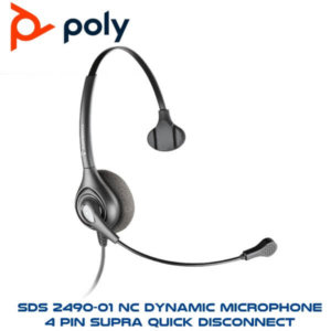 Ploy Sds 2490 01 Nc Dynamic Microphone 4 Pin Supra Quick Disconnect Dubai