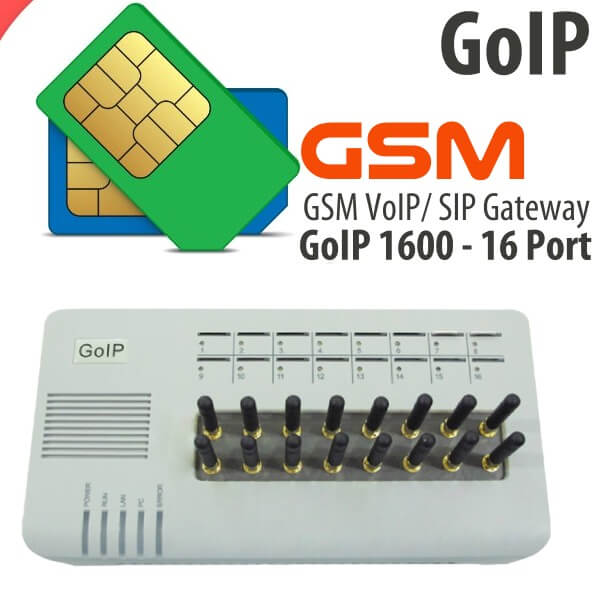 Goip Gsm 16 Port Gateway Dubai