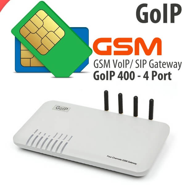 Goip400 Gsm Gateway Dubai