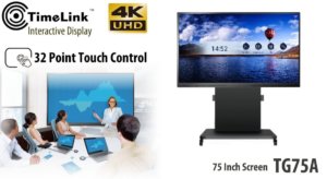 Timelink Tg75a 4k Interactive Display Uae Timelink Tg75a 4k Interactive Display Uae