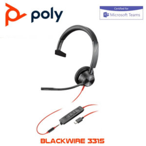 Poly Blackwire3315 USB C Teams Dubai