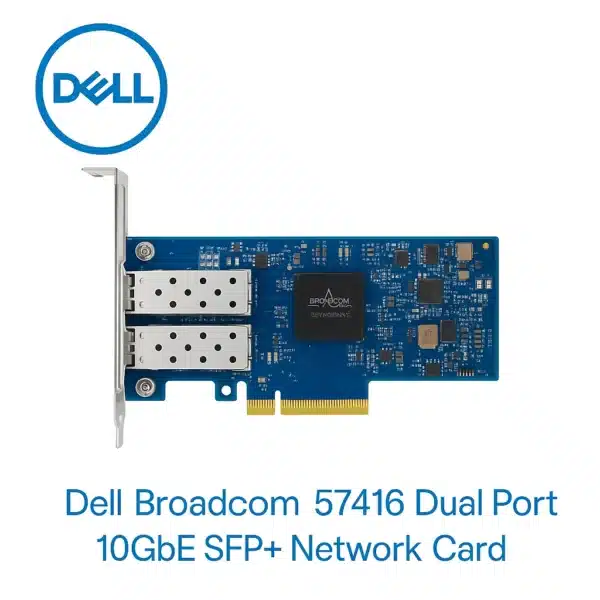 Dell Broadcom 57416 Dual Port 10GbE SFP+ Network Card Dubai UAE | VDS