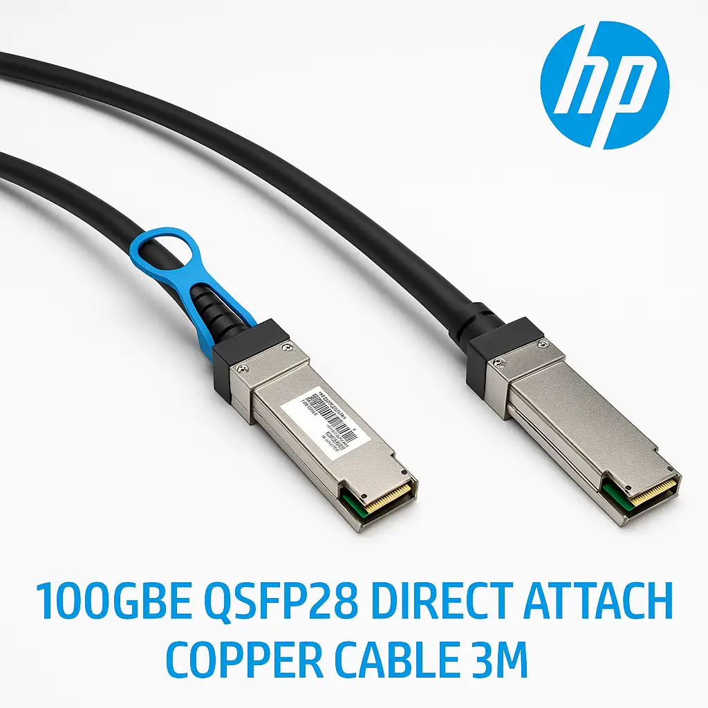Hp 100gbe Qsfp28 Direct Attach Copper Cable 3m Dubai