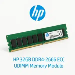 Hp 32gb Ddr4 2666 Ecc Udimm Memory Module Dubai
