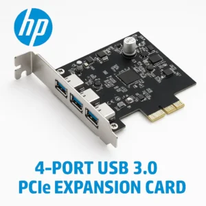 Hp 4 Port Usb 3 0 Pcie Expansion Card Dubai