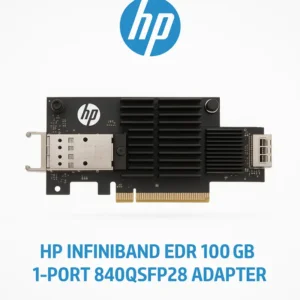 Hp Infiniband Edr 100gb 1 Port 840qsfp28 Adapter Dubai