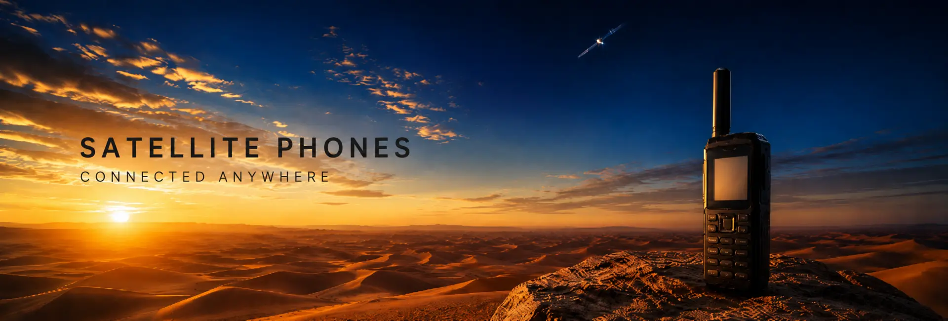 Satellite phones Dubai — Thuraya, Iridium and Inmarsat handsets for desert, marine and off-grid operations across the UAE