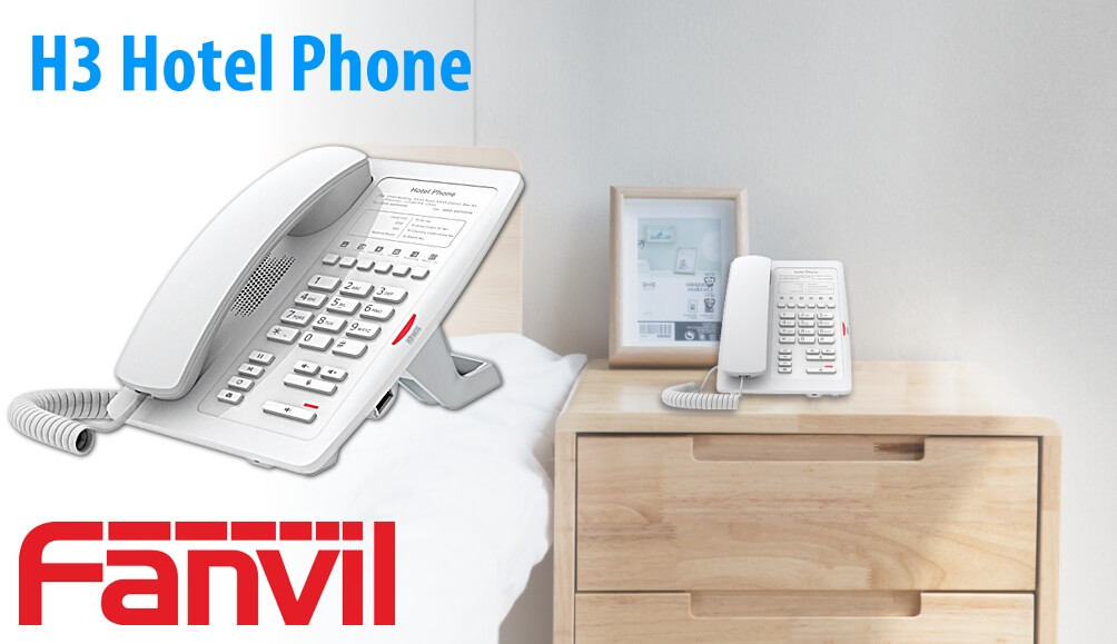 fanvil h3 hotelphone dubai Fanvil H3 Hotel VoIP Phone UAE