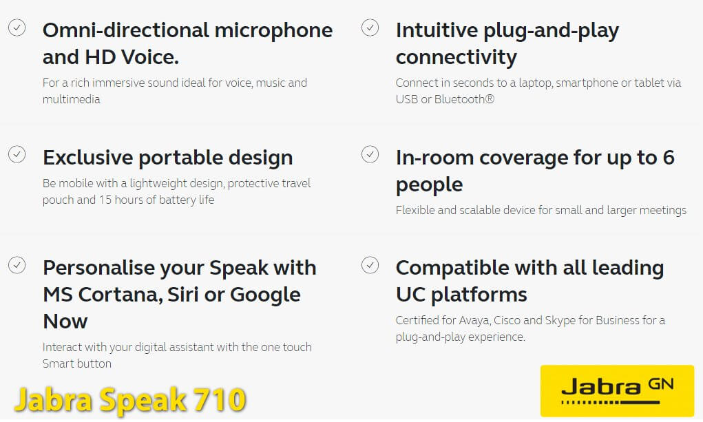 Jabra 710 Features Dubai