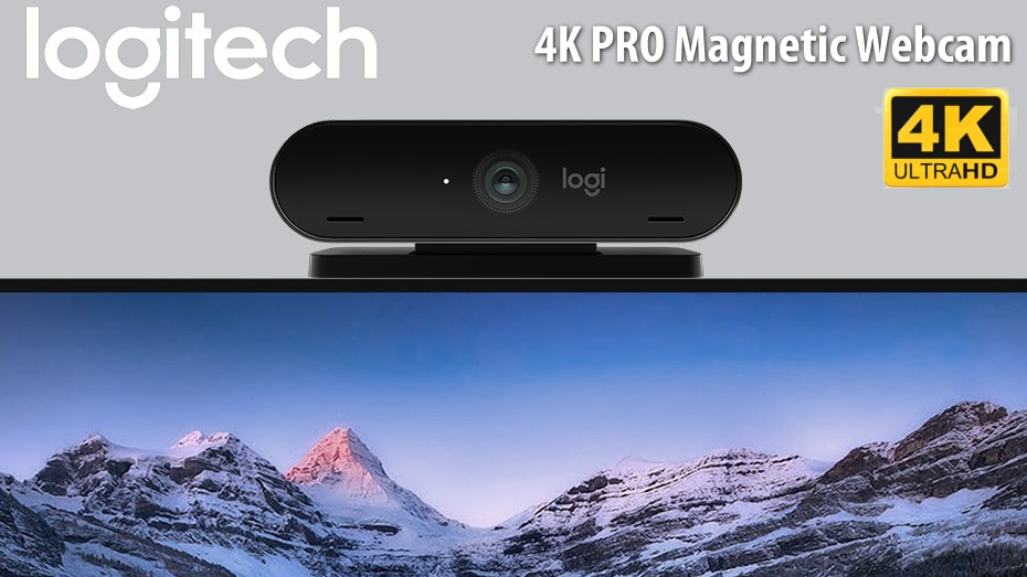 Logitech 4k Pro Magnetic Webcam Dubai
