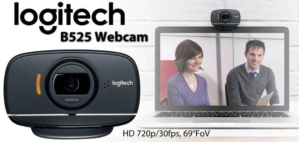 Soaked Rejse tiltale Editor Logitech B525 Portable Business Webcam Kenya | Tech Nuggets