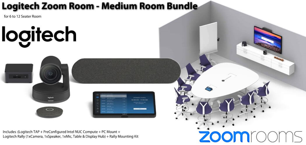 Logitech Zoom Medium Room Bundle Dubai