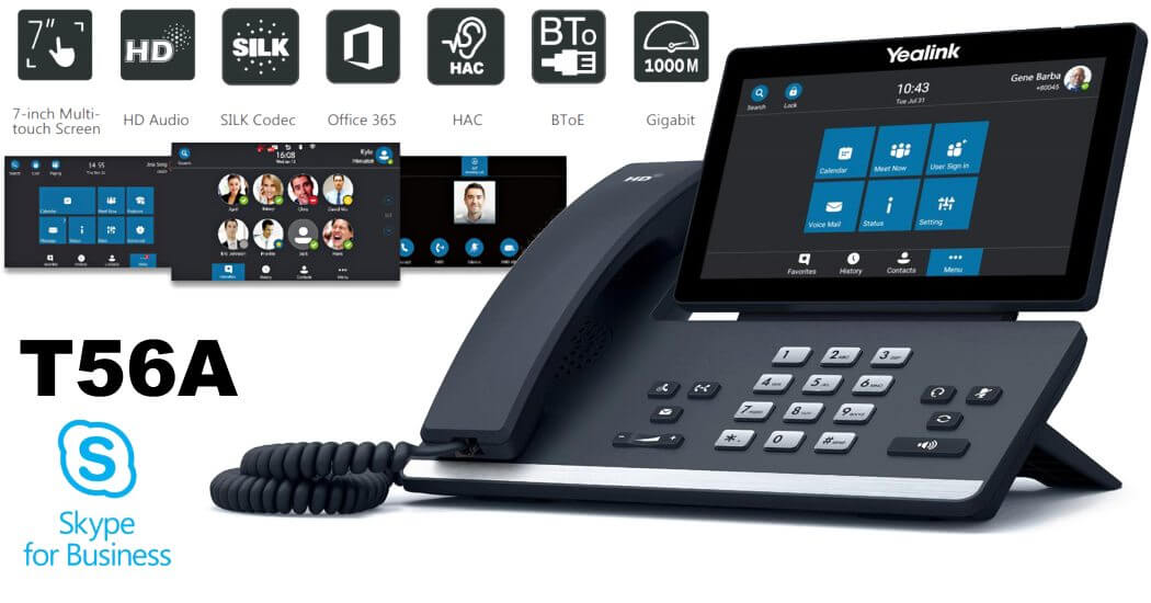 Yealink T56a Skype Phone Dubai
