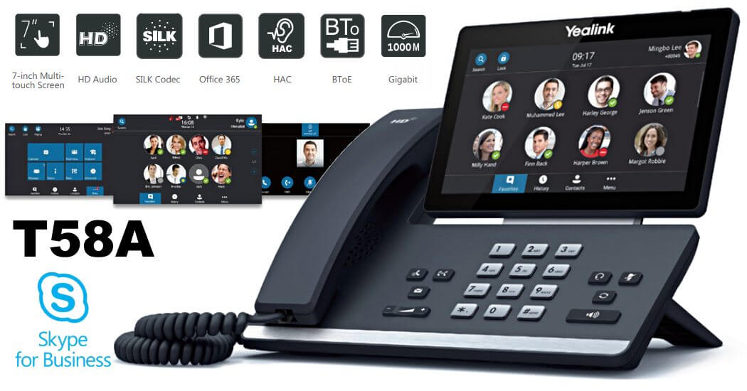 Yealink T58a Skype Phone Dubai
